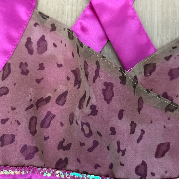 Vintage Hannah Montana Bedazzled Y2K Blouse Tank Top Girls Medium 7/8 EUC - Picture 4 of 7